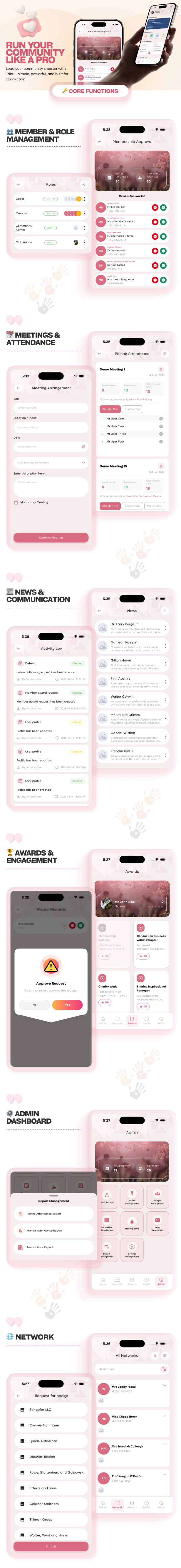 Tribu | Club Management Android and iOS App