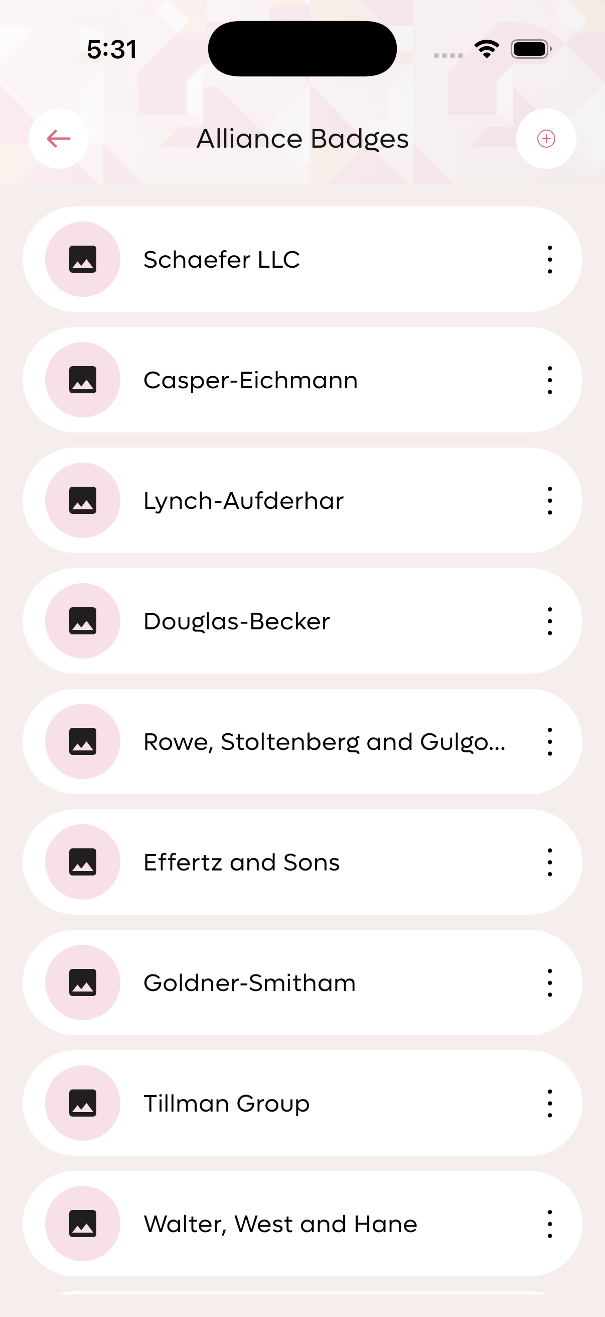 Alliance List